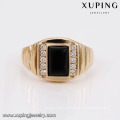 14564xuping respectable high-end trend rings, cubic zirconia diamond finger 18k gold color wholesale rings for men